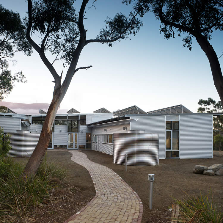 Sustainability Learning Centre, Mount Nelson, Tasmania.